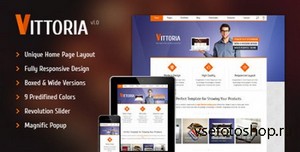 ThemeForest - Vittoria - Responsive HTML5 Template - RIP
