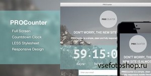 ThemeForest - PROCount: Countdown Landing Page - RIP