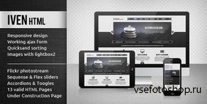 ThemeForest - Iven - HTML Template - RIP