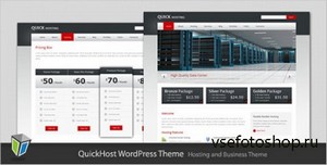 ThemeForest - Quick Host v1.0 - Business and Hosting WordPress Theme - FULL