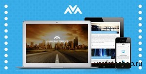 ThemeForest - Ava Responsive One Page Template - RIP