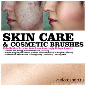 Skin Care and Cosmetic Brushes