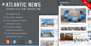 ThemeForest - Atlantic News v1.02 - Responsive WordPress Magazine Blog