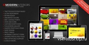 ThemeForest - Modern Interior Responsive Web Template - RIP