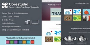 ThemeForest - CoreStudio - Responsive One Page HTML5 Template - RIP