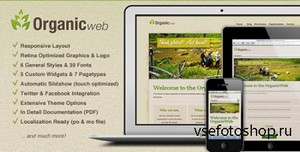 ThemeForest - Organic Web v2.4 - Environmental WordPress Theme