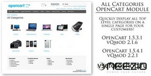 CodeCanyon - All Categories Module for OpenCart (vQmod)