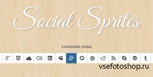 CodeCanyon - Social Sprites Icons v1.0