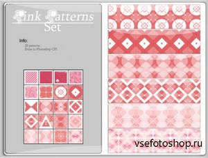 Pink Patterns Set