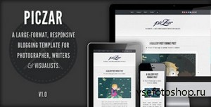 ThemeForest - Piczar WordPress Blog Theme