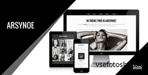 ThemeForest - Arsynoe | Professional One Page Portfolio - RIP