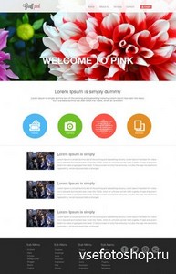 PSD Web Template - Multipurpose Website