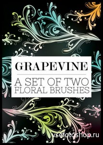 ABR Brushes - Grapevine Floral