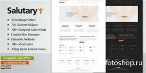 ThemeForest - Salutary v1.1 - Business & Portfolio WordPress Theme