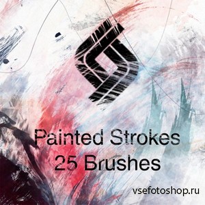 High-Res Paint Strokes Set I