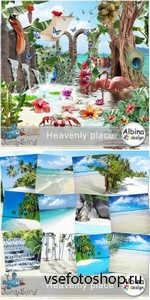 Scrap Set - Heavenly Place PNG and JPG Files