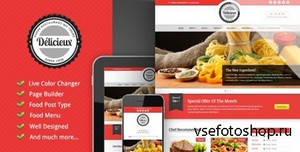 ThemeForest - Delicieux v1.0.2 - Restaurant Wordpress Theme