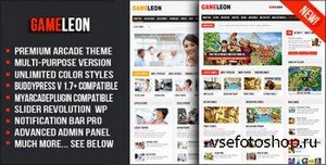 ThemeForest - Gameleon v1.7 - WordPress Arcade Theme