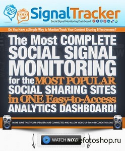 WP SignalTracker - The Ultimate Social Signal Monitoring + Analytics Dashbo ...