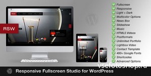 ThemeForest - Responsive Fullscreen Studio for WordPress v2.5
