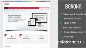 Mojo-Themes - Borong - Responsive HTML Template - RIP