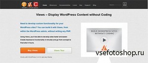 WP-Types - Views v1.2 - Display WordPress Content without Coding