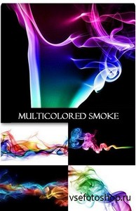 Разноцветный дым (набор фонов)