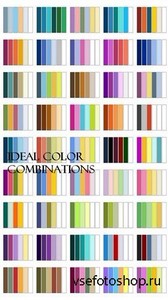 Коллекционный подбор идеальных цветовых комбинаций для дизайнеров