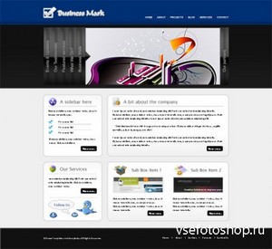 DreamTemplate - BusinessMark - XHTML Template
