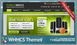 Pixel Hosts - Version 5.0 WHMCS 5.x Template