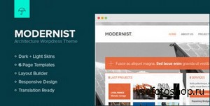 ThemeForest - Modernist v1.1 - Architecture&Engineer Wordpress Theme