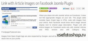 Link with Article Images on Facebook Pro v2.0.10 Joomla 1.5 - 2.5 Plugin
