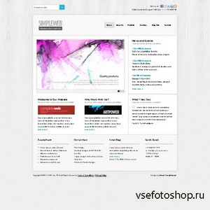 DreamTemplate - SimpleWeb - Web Template