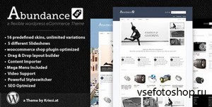 ThemeForest - Abundance v1.9 - eCommerce Business Theme