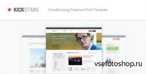 ThemeForest - Kickstars - Crowdfunding HTML5 Template - RIP