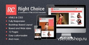 ThemeForest - Right Choice - HTML5 & CSS3 E-Commerce Template - RIP