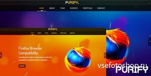 ThemeForest - purify - One Page Responsive Template - RIP
