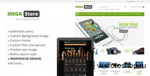 ThemeForest - MegaStore v2.0 - Responsive OpenCart Theme