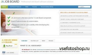 JoomlArt - JA Jobboard v1.0.3 - Recruitment Solution for Joomla 2.5x