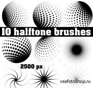 Halftone Brush Pack