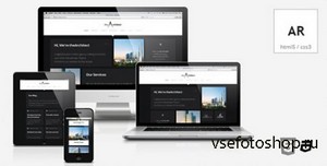 ThemeForest - theArchitect  Responsive Retina-Ready HTML5 - RIP