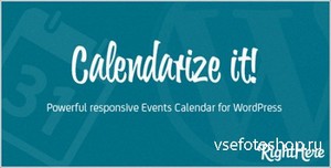 CodeCanyon - Calendarize It! v2.0 for WordPress