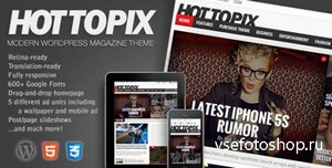 ThemeForest - Hot Topix v1.03 - Modern Wordpress Magazine Theme