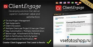 CodeCanyon - ClientEngage Project Platform v1.4.1