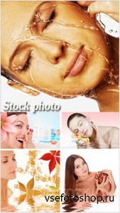     -   / Girls and spa procedure