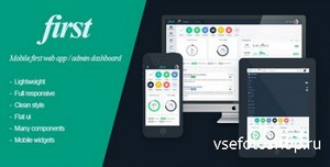 ThemeForest - first - Mobile First Web App Theme - RIP