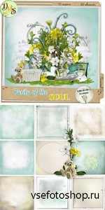 Scrap Set - Purity of the Soul PNG and JPG Files