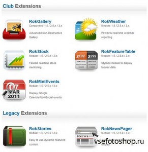 RocketTheme - All Club Extensions Latest for Joomla 2.5 - 3.x - 15/6/13