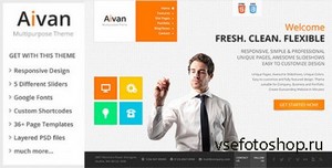ThemeForest - Aivan - Responsive Multipurpose Template - RIP