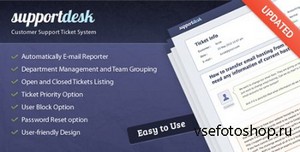 CodeCanyon - SupportDesk Customer Support Ticket System v1.4
